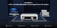 RUIJIE REYEE RG-ES05G-L 5 PORT 10/100/1000 SWITCH 